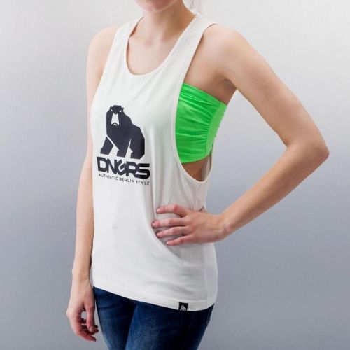 Tielko DNGRS Tank Tops Logo - biele, XS
