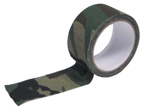 Armádna páska MFH Tape 5 cm x 10 m - woodland