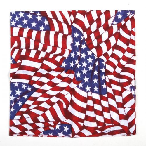 Šatka bandana Fosco Tossed USA
