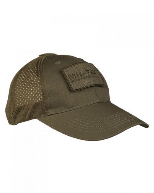 Šiltovka Mil-Tec Baseball Net - olivová