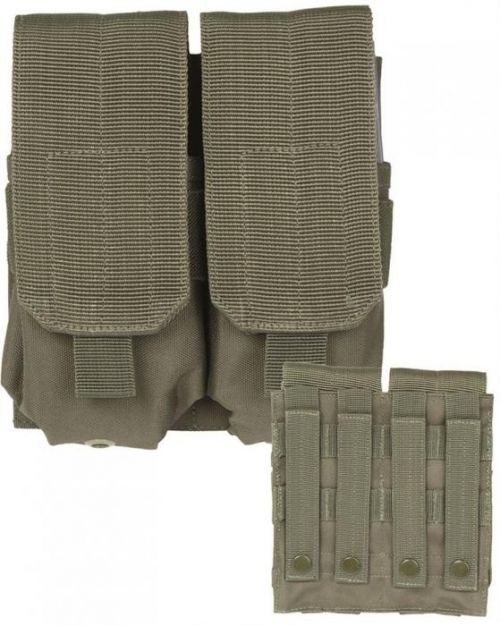 Puzdro na zásobník Mil-Tec M4/M16 Double Molle - olivové