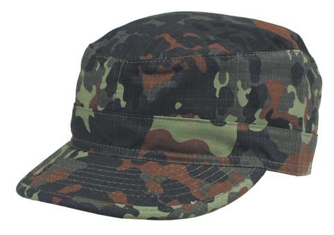 US BDU poľná čiapka - flecktarn, S