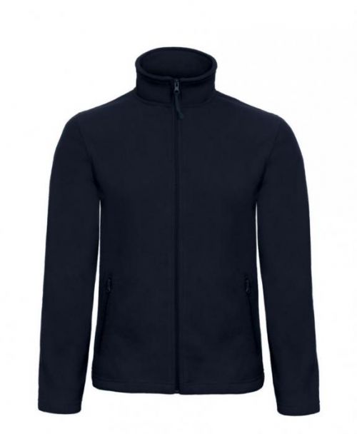 Mikina pánska B&C Micro Fleece - navy, 4XL