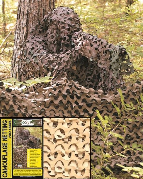 Maskovacia sieť CamoSystems Crazy 2,4x6 m - desert