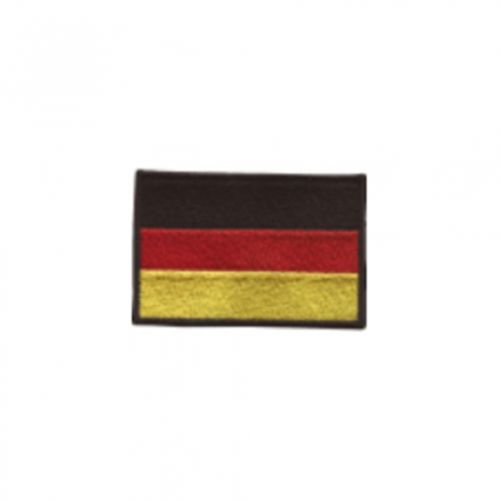 Nášivka Nemecká vlajka 8,5x5,7 cm suchý zips