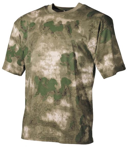 Tričko s krátkym rukávom MFH US - HDT-camo FG, 3XL