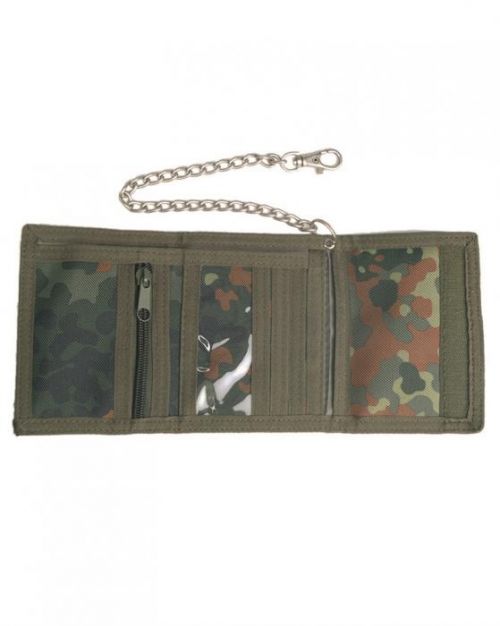 Peňaženka Mil-Tec s retiazkou - flecktarn