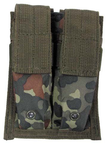 Puzdro na pištoľové zásobníky Molle - flecktarn