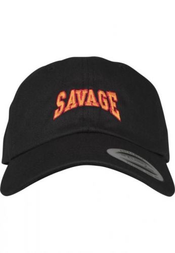 Šiltovka Turn Up Savage Dad - čierna