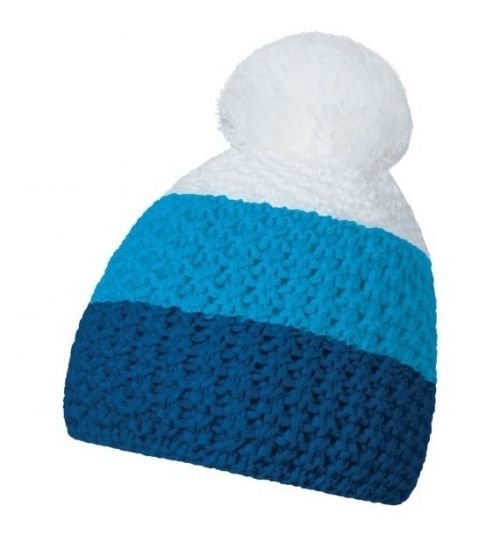 Čiapka zimná CoFEE Cable Knit - navy-modrá-biela