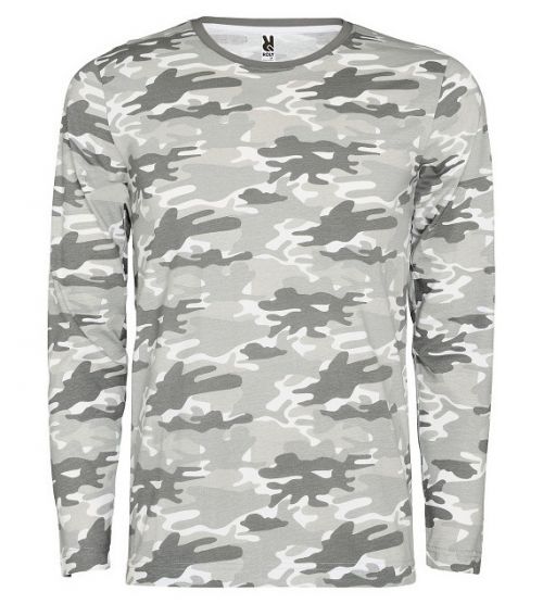 Pánske tričko s dlhým rukávom Roly Molano - nightcamo, S