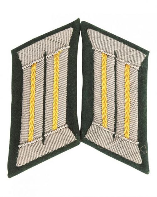 WH dôstojnícké límcové výložky Nachrichtentruppe