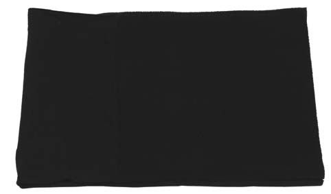 Šál akryl-spandex - čierny