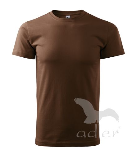 Triko pánske Adler Basic - hnedé, 4XL
