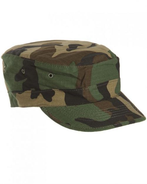 US BDU poľná čiapka Mil-Tec Rip-Stop - woodland, M