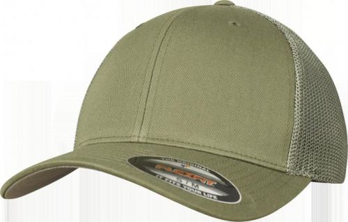 Šiltovka Brandit Flexfit Mesh Trucker - olivová, L/XL