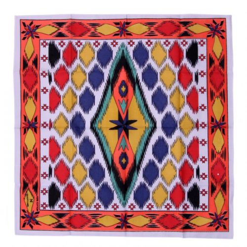 Šatka bandana Fosco Indian Blanket - šedý