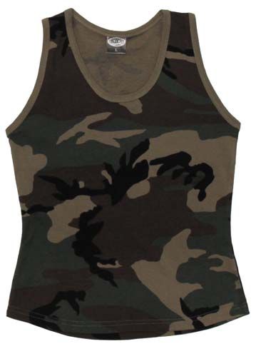 Top dámský US - woodland, XXL