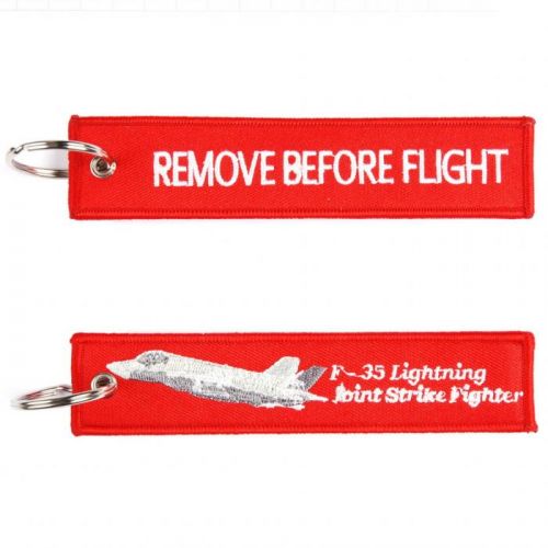 Prívesok na kľúče Fostex Remove before flight F-35 Lightning 2