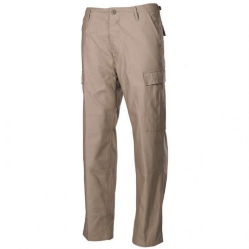 Nohavice MFH US BDU prešité - khaki, M