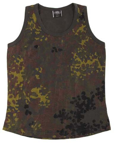 Top dámský US - flecktarn, XL