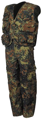 Komplet detský MFH US - flecktarn, XXL