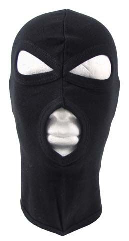 Kukla sa 3 otvory - čierna