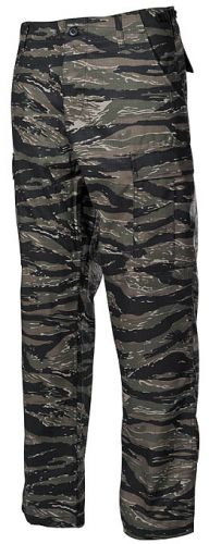 Bojové nohavice US BDU - tiger-stripe, S