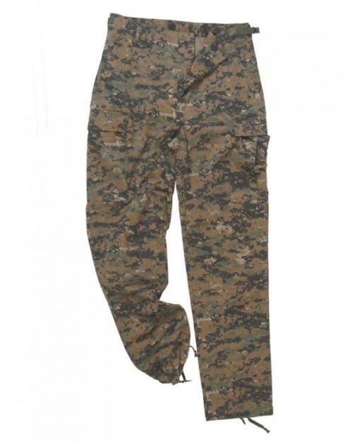US nohavice BDU - digital woodland, XXL