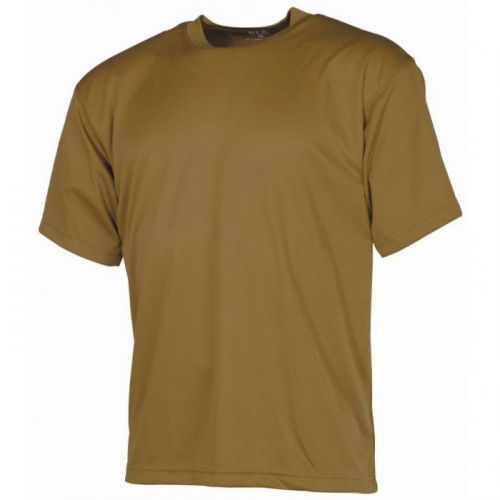 Triko s krátkym rukávom MFH Tactical - coyote, XXL