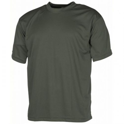 Triko s krátkym rukávom MFH Tactical - olivové, XL