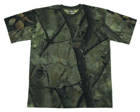 Tričko s krátkym rukávom MFH Hunter - hunter-green, 3XL