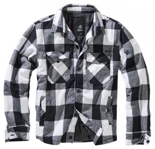 Bunda Brandit Lumberjacket - biela, XXL