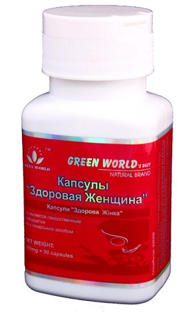 Green World Zdravá žena 90 kapslí
