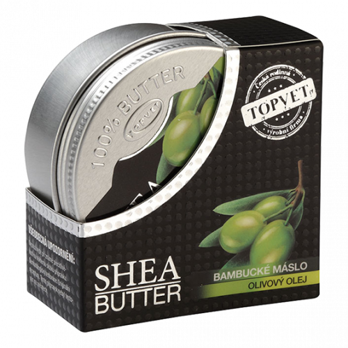 TOPVET Bambucké maslo (shea butter) s olivovým olejom 100ml 100 ml