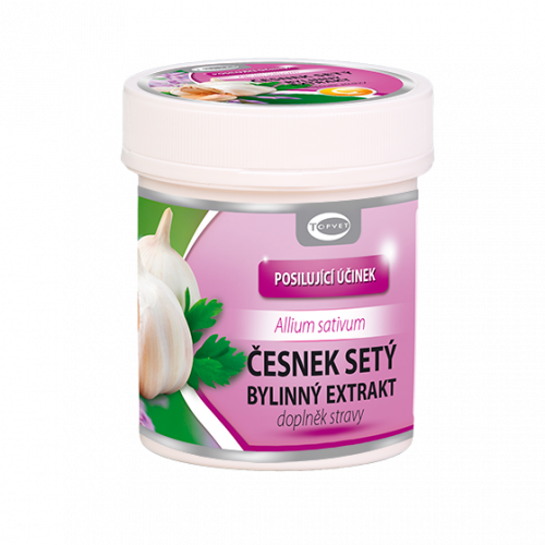 TOPVET Cesnak bylinný extrakt 60 ks