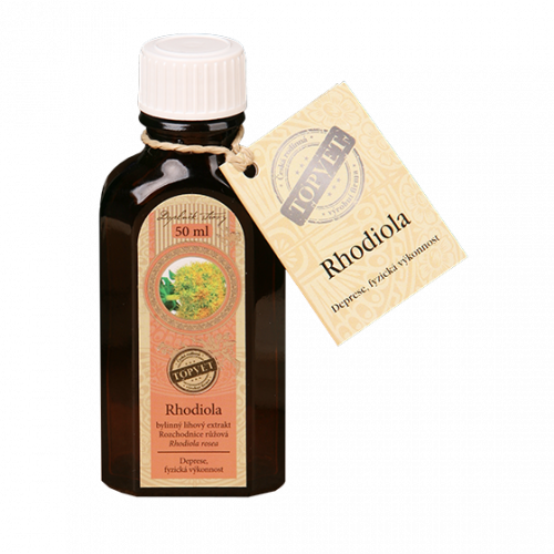 TOPVET Rhodiola - Rozchodnica - tinktúra - kvapky 50ml 50 ml