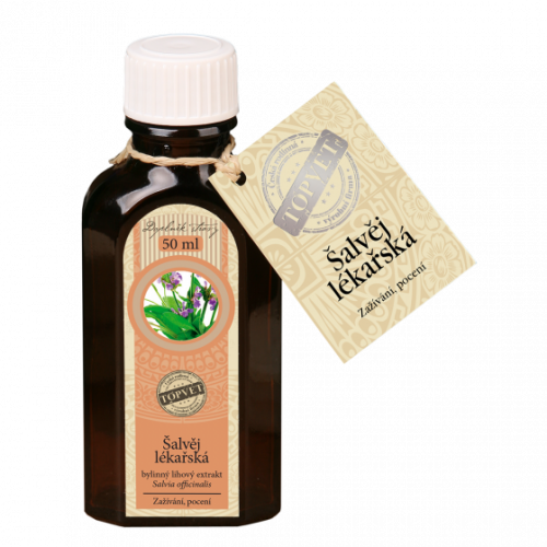 TOPVET Šalvia lekárska - tinktúra 50ml 50 ml