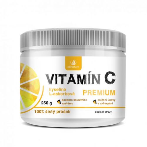 Allnature Vitamín C prášok Premium 250 g 250 g