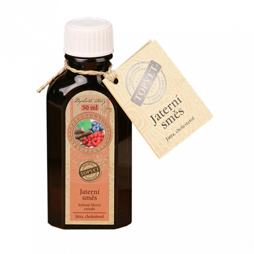 TOPVET Pečeňová zmes (kvapky HEPAMIX) 50ml 50 ml