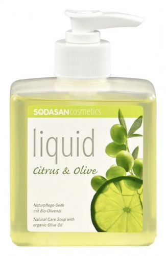 SODASAN BIO TEKUTÉ MYDLO NA RUKY CITRÓN - OLIVA 300ML 300 ml