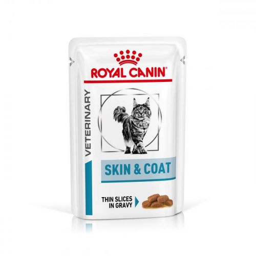 Royal Canin Veterinary Health Nutrition Cat SKIN & COAT vrecko - 85g