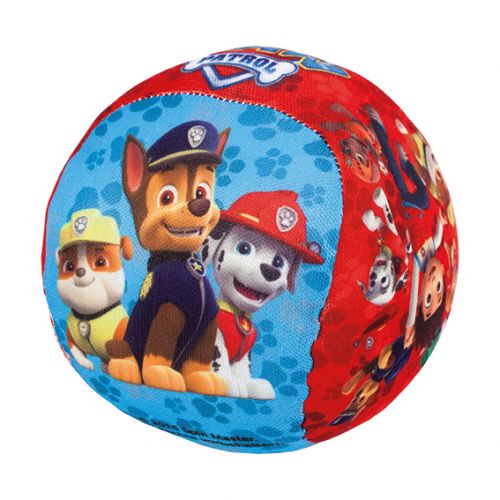 Lopta mäkká PAW PATROL 100 mm s rolničkou