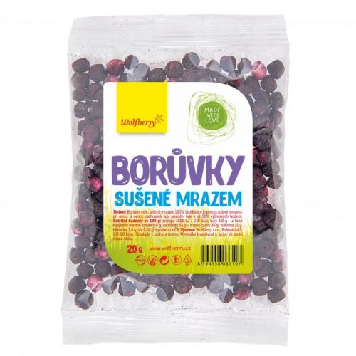 Wolfberry WF Čučoriedky lyofilizované 20 g Wolfberry 20 g