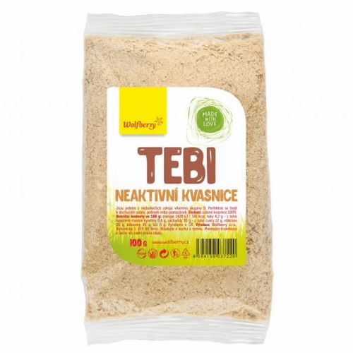 Wolfberry WF Tebi - neaktívne kvasnice 100g Wolfberry 100g