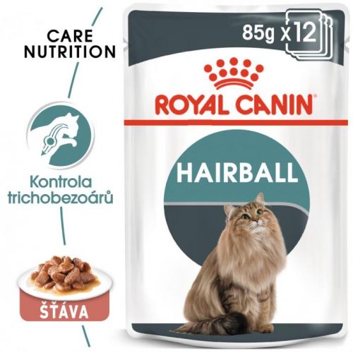 RC cat  kapsa   HAIRBALL care  v sosu - 85g