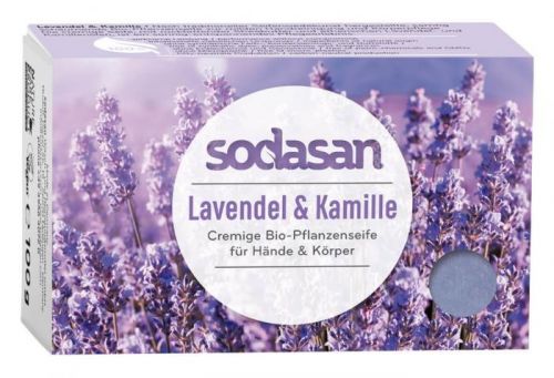 SODASAN BIO PLEŤOVÉ MYDLO CREAM LEVANDUĽA 100 g