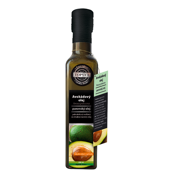 TOPVET Avokádový olej 250ml 250 ml