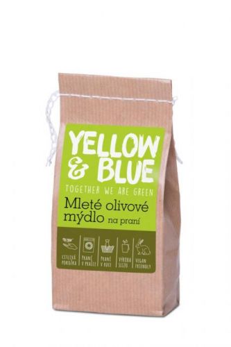 Yellow & Blue  Mleté olivové mydlo na pranie 200 g (zip vrecko) 200 g