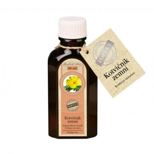 TOPVET Kotvičník zemný tinktúra 50 ml Topvet 50 ml